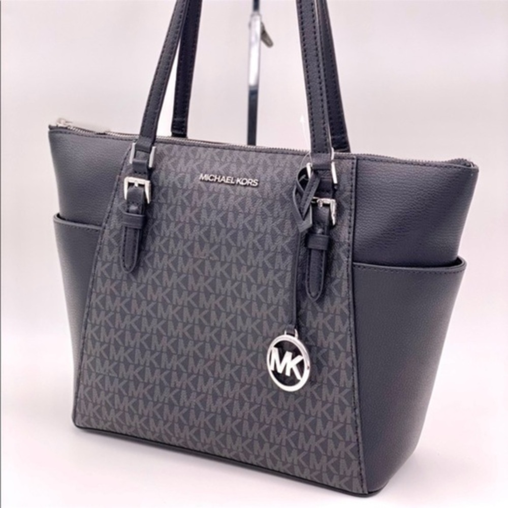 Michael Kors Charlotte Tote Shoulder Bag - Picture 1 of 11